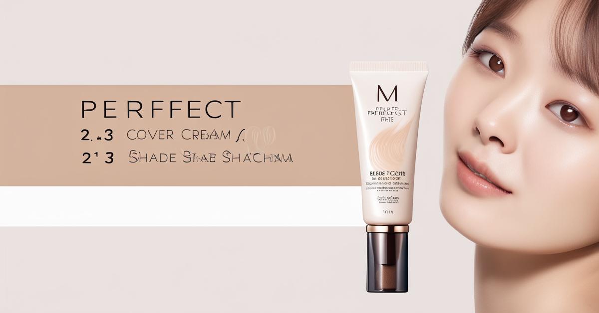 Perfect Cover BB Cream: Missha M Perfect Cover SPF42 w odcieniach beige