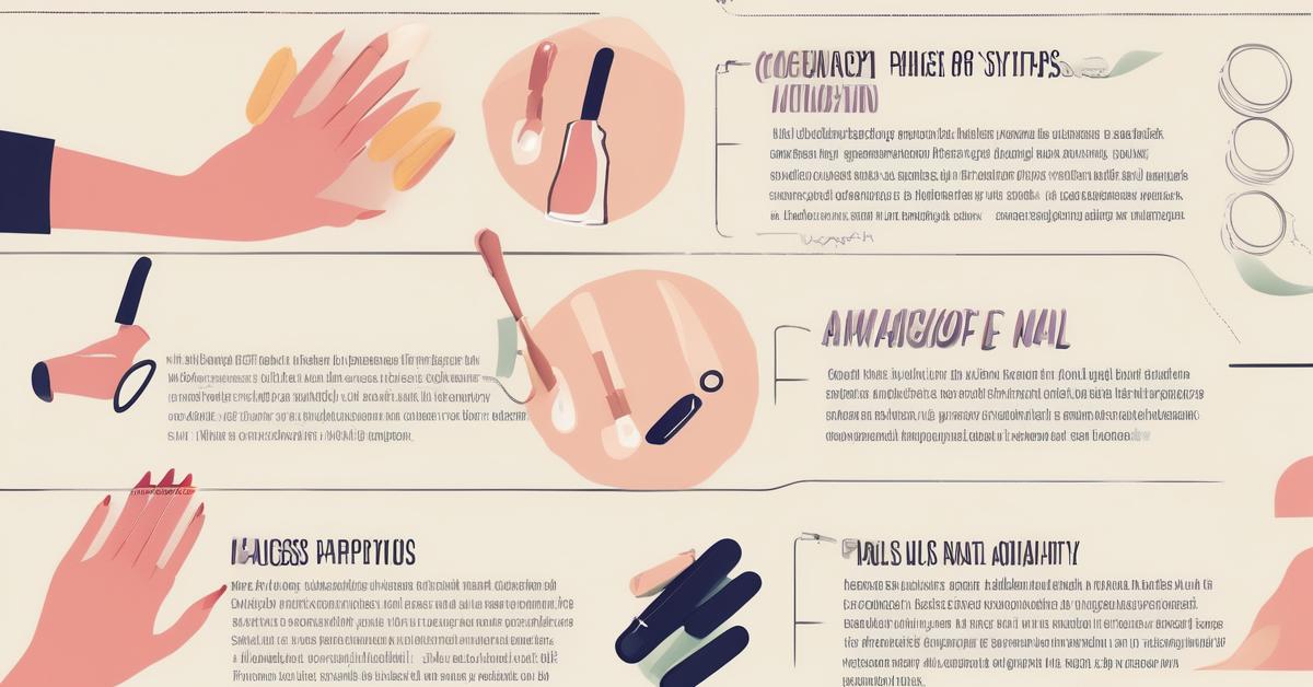 Infografika zawierająca profesjonalne porady dotyczące stylizacji i ochrony paznokci.