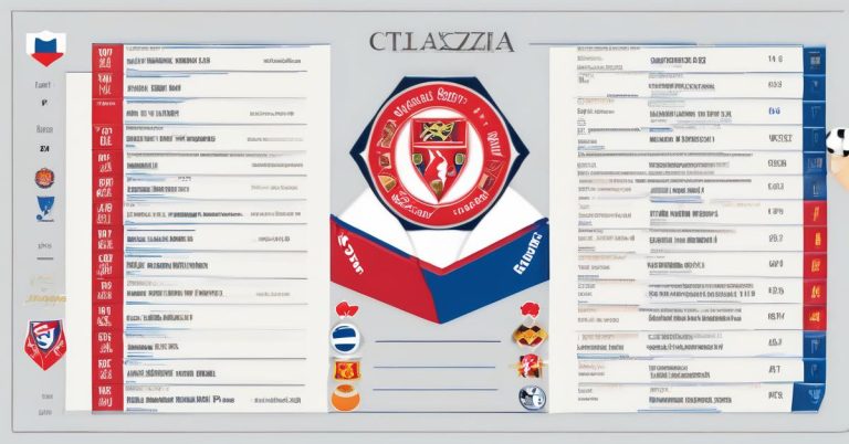 Rankingi i liga czeska: Aktualne tabele, wyniki i analiza rozgrywek